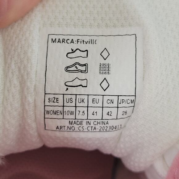 NWT FitVille Amadeus 10W Tennis Pickleball Sneakers Shoes Cushioned  Non-Slip - Picture 10 of 12